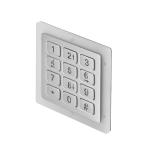 12 Keys Metal Keypad compact format IP67 dynamic ISO9001-2015 Certification
