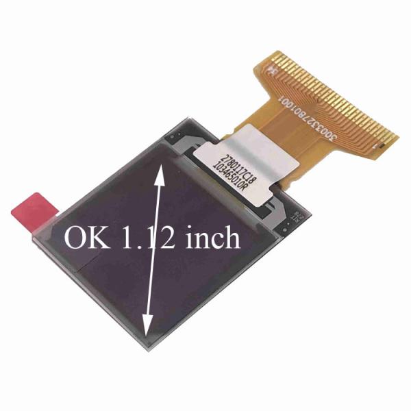 Cheap Full Color Oled 1.12inch PMOLED Display Small Size 96 * 96dots for sale