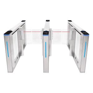 High Speed Access Control Barrier Gate Facial Recognition Swing Double Barrier Gate
