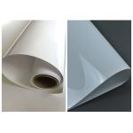 China White High Gloss Pvc Laminate Film For Cabinets Indoor Solid Color for sale