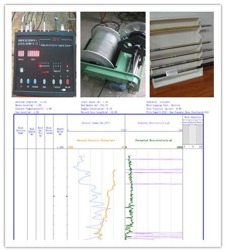 Cheap Deep Well logging, Borehole Logger and Digital Logging System for Resistivity, Natural Gamma for sale