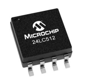 Best 24LC512-I/SM Flash Memory Data Storage Microchip 512K Bit 64Kx8 wholesale