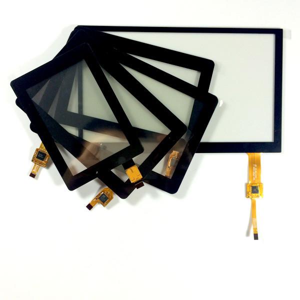 Cheap Projective Capacitive Touch Screen with USB Interface , KIOSK 10.1" Touch Panel for sale