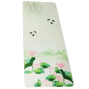 Best Non Slip Eco Friendly Rubber Yoga Mat YM-007 For All Types Of Yoga wholesale