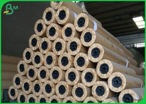 Cheap 80gsm CAD Plotter Paper Roll High Wear Resistance For Architectural Drawings for sale