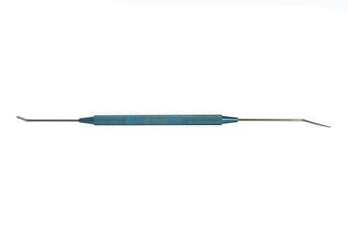 Cheap Double Tips Barraquer Iris Spatula Eclipse Tip Size 0.2×0.4 Mm Total Length 148 Mm for sale