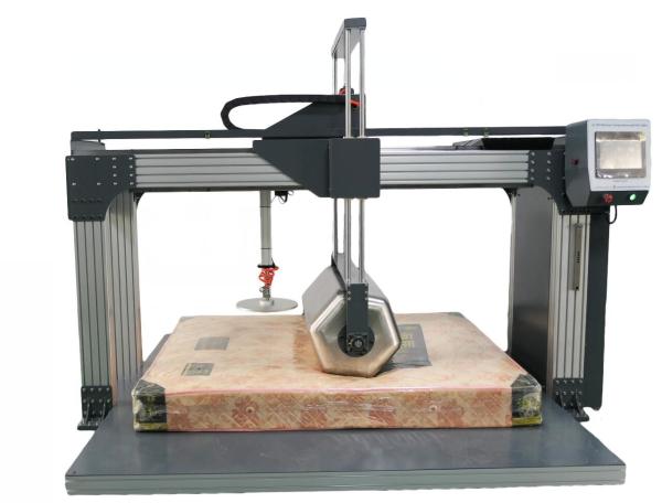 Cheap ASTM F1566-99 Mattress Hardness and Edge Durability Testing Machine With Sevro Motor for sale