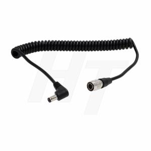 2.5mm DC  4 Pin Hirose Power Cable for Sound Devices Zaxcom ZOOM F4 F8 Recorder