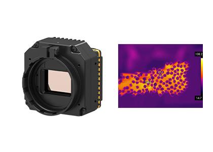 Cheap Uncooled Infrared Thermal Security Camera Module With Multiple Lenses for sale