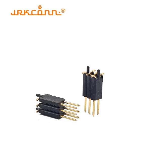 Cheap 2.0mm 2.8h 2x3p Machined header Connectors Round Pin Single Dual Row With Post for sale