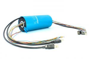 Best Electrical Separate USB Slip Ring With Through Bore 25.4mm wholesale
