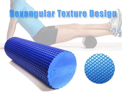 Cheap Hexangular Textured Dia15cm Eva Foam Roller for sale