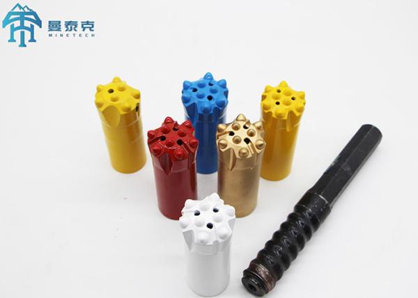 Cheap Uni Face Thread Button Bit For Mining With T51 Threaded for sale