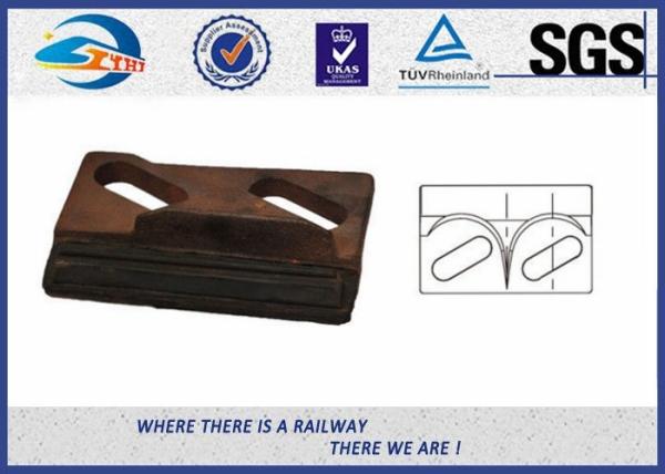 Cheap Plain Color Carbon Steel Elastic Rail Clips / Crane Clip Cast Iron for sale