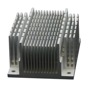 China Aluminum Extrusion Profile Square Heatsink Large Extruded Heat Sink on sale