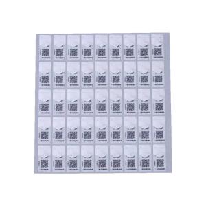 Best Waterproof QR Code Label Sticker Magnetic Sheets Custom 3D Hologram Stickers CE wholesale