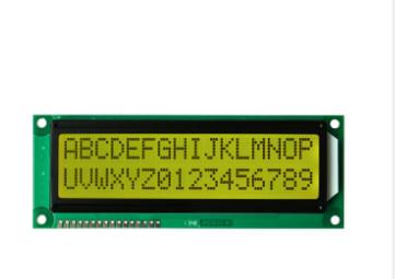Cheap White LED Back Light LCD Module , 16×2 Character Monochrome LCD Module for sale