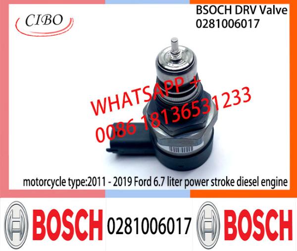 Cheap BOSCH DRV Valve 0281006017 Control Valve 0281006017 for 2011 - 2019 Ford 6.7 liter power stroke diesel engine for sale