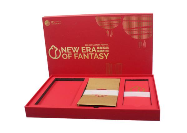 Cheap Custom Cardboard Lid-Off Packaging Boxes Red for sale