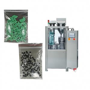 China Semi Automatic Pharmaceutical Capsule Machine 4.5Kw Rotary Empty Capsules Filler on sale