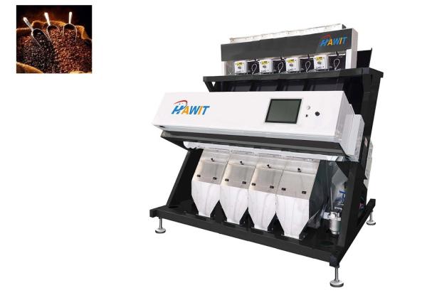 Cheap 189 Channels Coffee Beans Color Sorter Self Checking Sorting Accuracy 99.99% for sale
