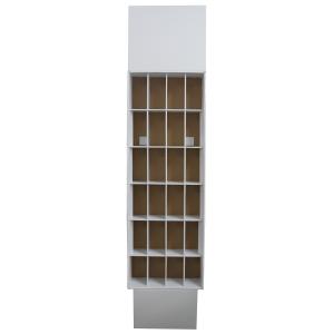 Advertising Cardboard Shipper Display Pure White Color Customized Size