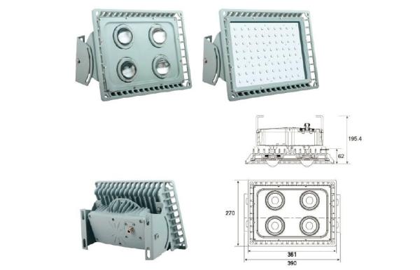 Cheap IP65 120W Led tunnel Lamp / Lighting with CREE LED / Bridgelux COB for sale
