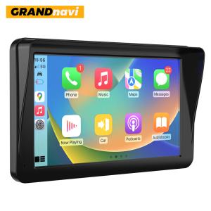 GRANDnavi Universal Android Auto CarPlay 7Inch Built In Screen IPS 2.5D Screen Linux System