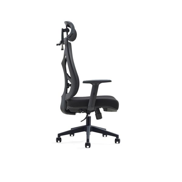 Cheap Operator Netted Mesh Seat Office Chair With Headrest for sale
