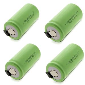 1.2V D Size Nimh Batteries 6000mAh With Welding Contacts