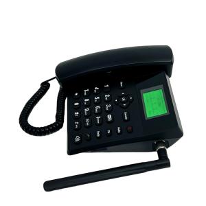 Bluetooth 4.0 SIM Card Wireless Phone , Desktop Phone With SIM Card And WIFI Hotspot