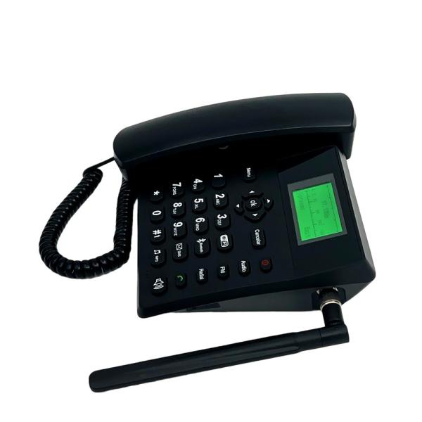 Cheap Bluetooth 4.0 SIM Card Wireless Phone , Desktop Phone With SIM Card And WIFI Hotspot for sale