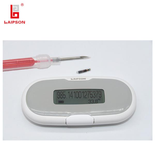 Cheap Measure Animal Temperature Microchip Syringe With Disinfectious Quality Control for sale