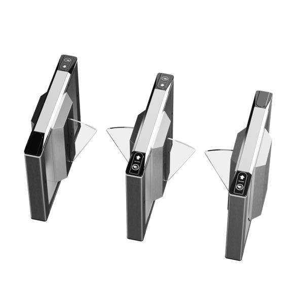 Cheap Access Control System Flap Barrier Turnstile Gate With Face Recognition for sale