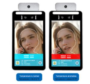 Body Temperature Scan Detection 1280 X 960 Face Recognition Thermometers