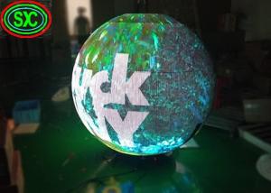 China Video/Text/Image Display Sphere LED Screen with IP68 Waterproof and DC5V Voltage on sale