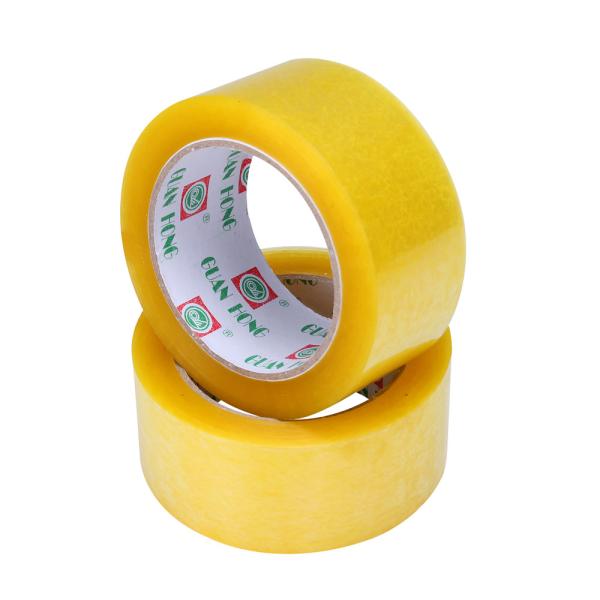 Cheap 48mm X 25m Low Noise BOPP Packing Tape Waterproof Custom Logo for sale
