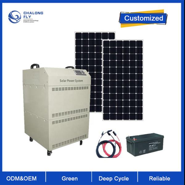 Cheap OEM ODM lifepo4 lithium battery 3kw Off Grid Solar Panel System Emergency Home Power Generator lithium battery packs for sale