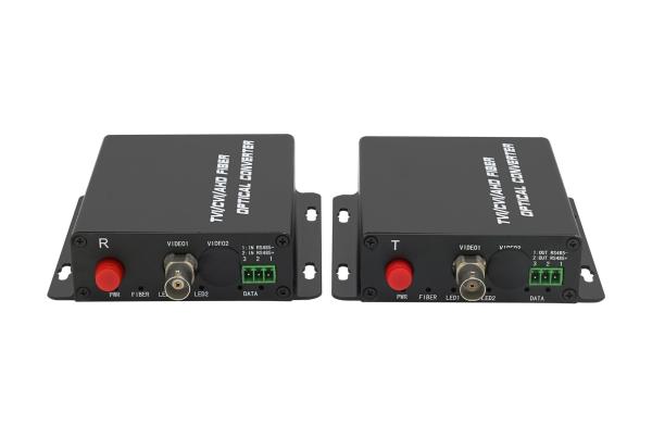 Cheap 8 channel video multiplexer Self adaptive output HDCVI signal , fiber video converter standalone for sale