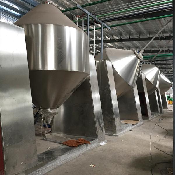 Cheap 3D Powder Mixing Blender Machine Automatic Double Cone Screw Mixer for sale