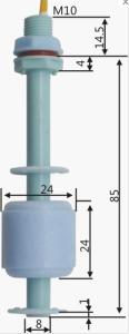Best vertical installation float level switch, ideal for water wholesale