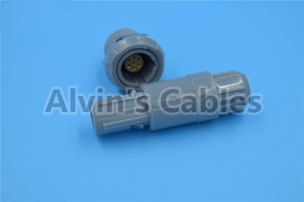 Cheap Durable Lemo 1 P Set 7 Pin Connector And Jack Gray Jacket Single Positioned 7 Pin Connector for sale