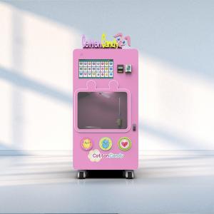 ROHS CE Robot Cotton Candy Vending Machine Multiple Color Fully Automatic