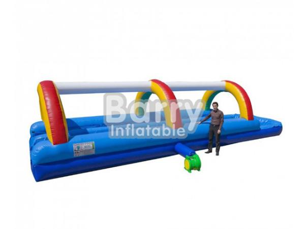 Cheap Commercial Rainbow Inflatable Water Slide Inflatable Slip And Slide For Kids for sale