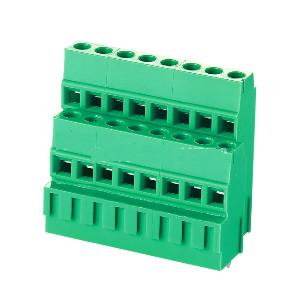 Cheap KEFA terminal blocks, terminal block screw type, 128AA-5.0 5.08 double layer cell block pcb terminal blocks for sale