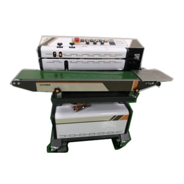 Cheap Nitrogen Flush Semi-Automatic Continuous Band Sealer Machine Nylon Plastic Bag Sealing Machine With Code Function for sale