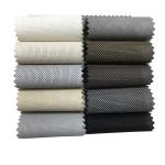 Outdoor Plain Weave Polyester PVC Sunscreen Fabric Hotel Roller Blind Shades
