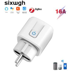 Best 16A EU Plug Zigbee Smart Socket Tuya WIFI Smart Socket wholesale