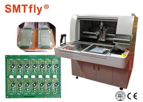 Cheap 0.05mm Accuracy Depaneling Router Printed Circuit Board Machine For PCB Panel Connection With Milling Joints for sale
