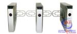 Half Height Multiple Read Write Device Swing Gate Turnstile Remote Controlled